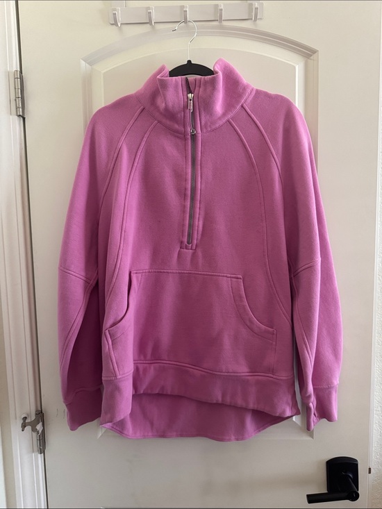 lululemon athletica Tops - Women's Pink Half-Zip scuba Pullover